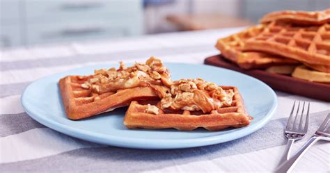 Waffles De Banana Exquisita Recetas Dulces