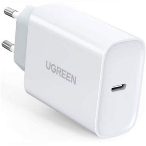 Сетевое зарядное устройство Ugreen Cd127 70161 Pd 30w Usb C Wall Charger Eu белый — купить в