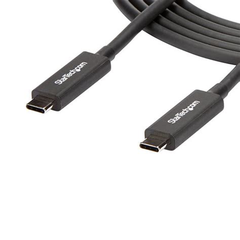 Thunderbolt 3 Cable 40Gbps - 2 m | Thunderbolt Cables | StarTech.com