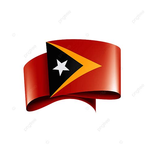 Nations Flags Clipart Hd Png East Timor National Flag Realistic Icon