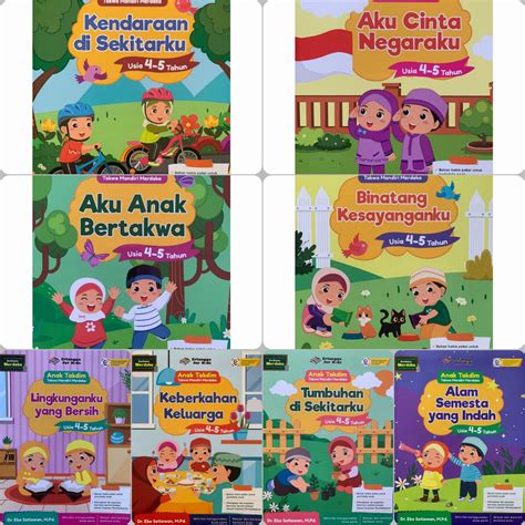 Jual Buku Paud Kurikulum Merdeka Usia Tahun Anak Takwa Mandiri