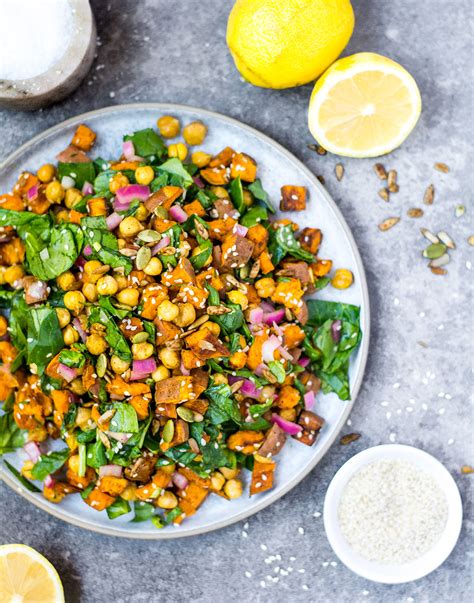 Chickpea And Sweet Potato Salad Elemental Custard