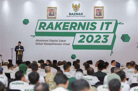 BAZNAS RI Gelar Rakernis IT Nasional Dan Zakathon 2023 Ibadah Co Id