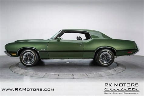 1972 Oldsmobile Cutlass Dark Green Hardtop 350 V8 3 Speed Automatic Classic Oldsmobile Cutlass