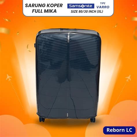 Jual Reborn LC Sarung Koper Luggage Cover Fullmika Khusus Samsonite