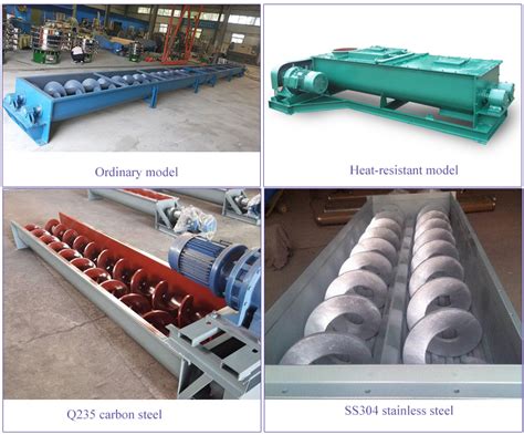 Double Drive Shaftless Screw Conveyor Dahan Vibration Machinery