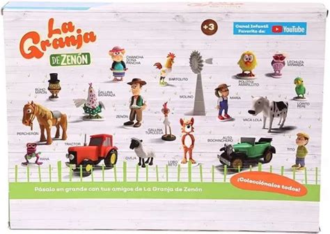 Set De 15 Figuras Coleccionables La Granja De Zenon En Venta En