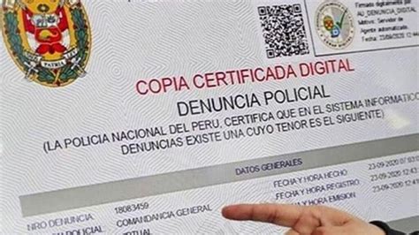 Cómo hacer la denuncia policial virtual