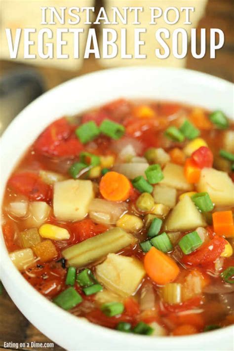 Pressure Cooker Veggie Soup Recipe | Bryont Blog