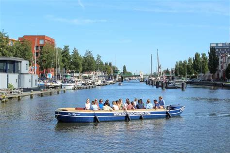 Groningen: Open Boat City Canal Cruise | GetYourGuide