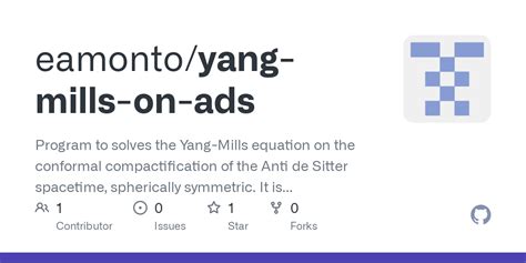 GitHub Eamonto Yang Mills On Ads Program To Solves The Yang Mills