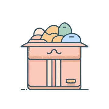 An Icon Depicting A Box Full Of Eggs Vector A Lineal Icon Depicting