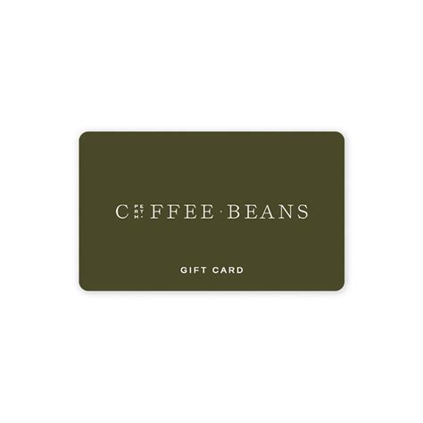 Gift Card – Coffee Beans Perth