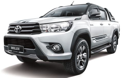 Toyota Hilux G Limited Edition Dark Bits On White Hilux Limited