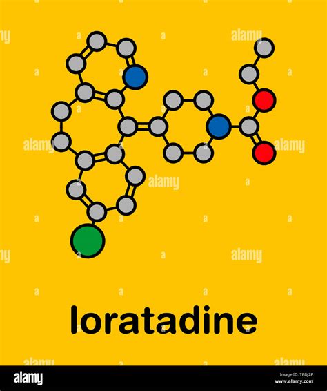 Loratadine Molecular Hi Res Stock Photography And Images Alamy