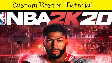 NBA 2K20 How To Create Use Custom Rosters In Play Now MyLeague