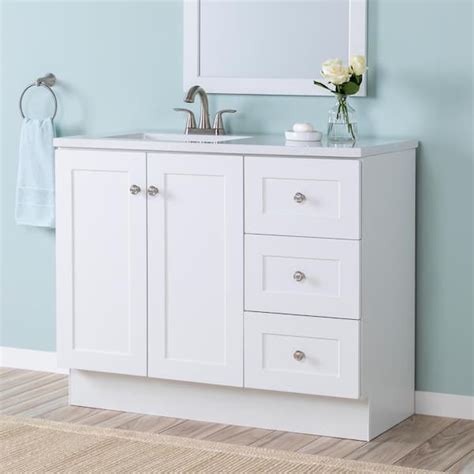 Glacier Bay Bannister 42 In W X 19 In D X 35 In H Single Sink