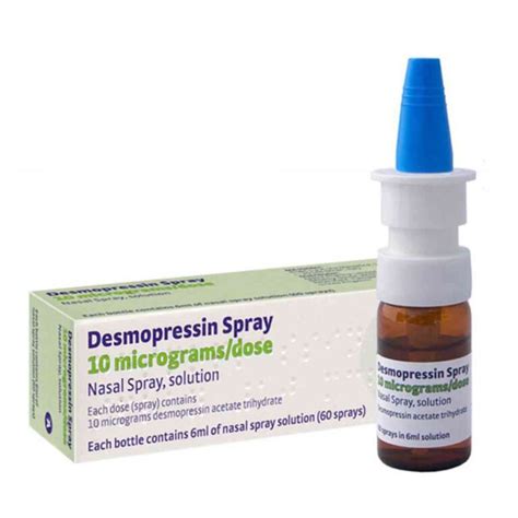 Ddavp Nasal Spray Desmopressin Acetate Pharmaserve