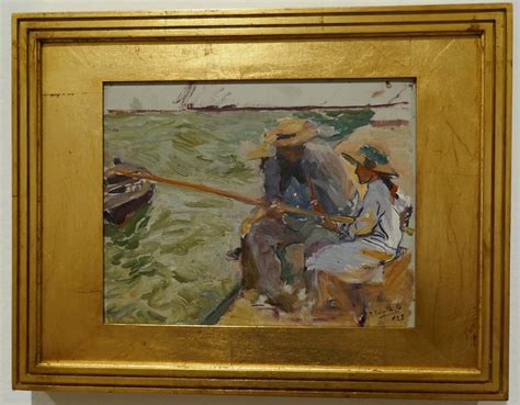 Pescador Con Ca A J Vea Joaqu N Sorolla Y Bastid Flickr