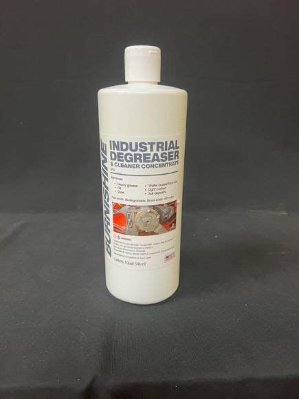 Burnishine Products. Industrial degreaser cleaner concentrate cleans ...