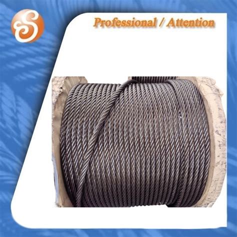 Ungalvanized X Fi Steel Wire Rope For Tower Crane Port Loading And