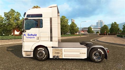 Haut A Schulz Auf Der Lkw Mann F R Euro Truck Simulator