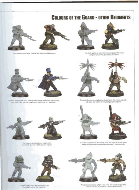 Imperial Guard Regiment Conversions Struttura