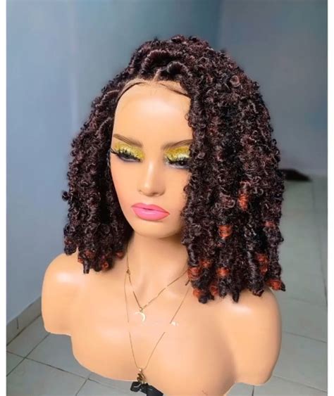 Butterfly Locs Wig Full Lace Wig Lace Front Wig Faux Locks Etsy