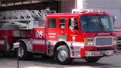 Lafd Light Force Rescue Responding Youtube