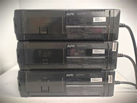 Apc Bx M Back Ups Pro Compact Tower Va Lcd Screen Outlet Lot Of