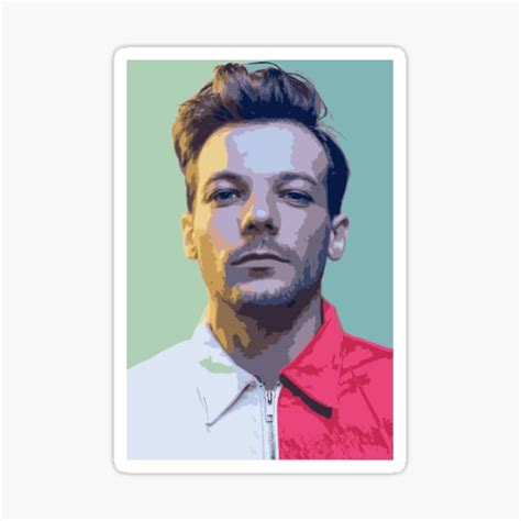 Louis Tomlinson Stickers For Sale One Direction Art Louis Tomlinson