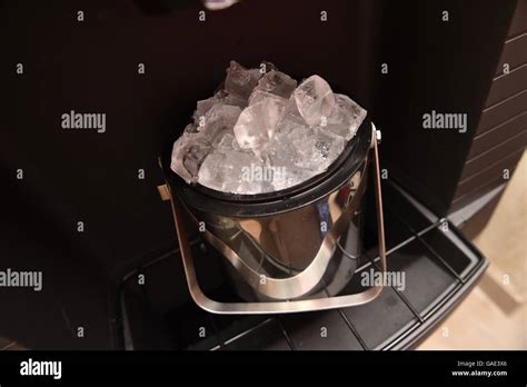 Ice cubes maker Stock Photo - Alamy