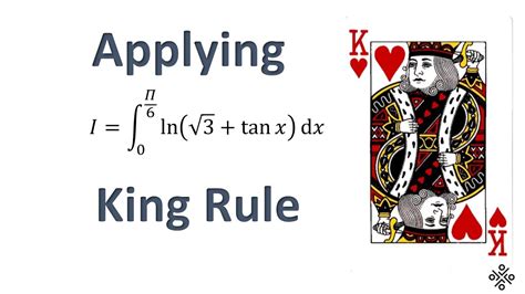 Application Of King Rule An Integral From MIT Integration BEE YouTube