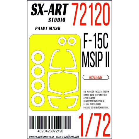 Sx Art Sxa Painting Mask F C Eagle Msip Ii Canopy And Wheel