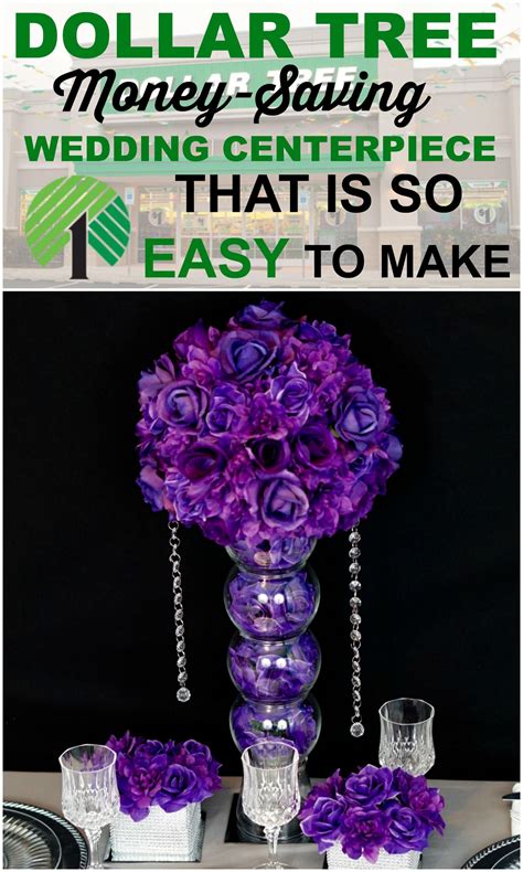 Diy Purple Passion Wedding Centerpiece In 3 Easy Steps Wedding Centerpieces Diy Purple