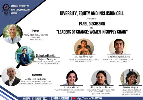 Nitie Mumbai On Twitter Nitie Is Delighted To Host The Panel