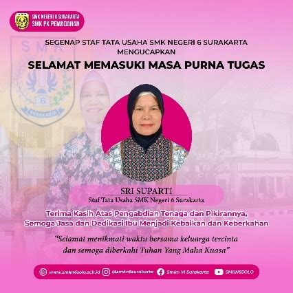 MENGAWAL ABSEN SINAGA SAAT PURNA SMK NEGERI 6 SURAKARTA