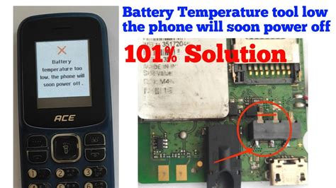 Battery Temperature Tool Low The Phone Will Soon Power Off Over