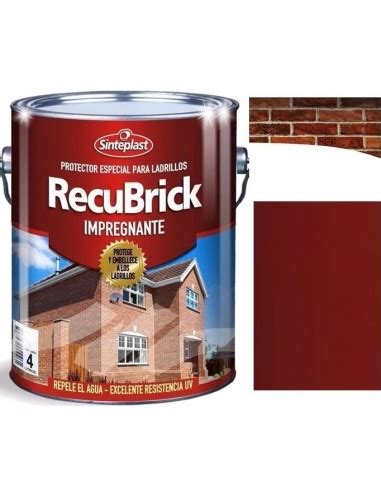 Ladrillos Impregnante Color Ceramico 4 Lts Recubrick Sinteplast