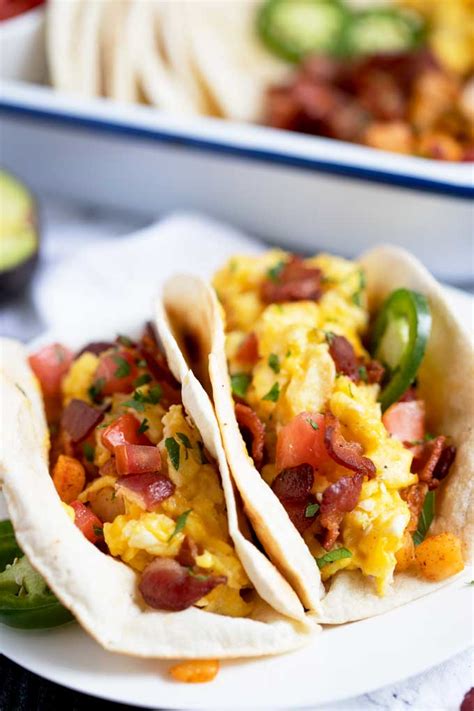 Easy Breakfast Tacos Lemon Blossoms