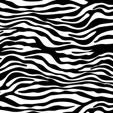 Zebra Print Vector Art | 123Freevectors