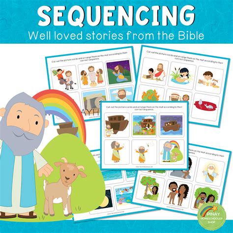 Bible Stories Sequencing Activity Cards The Pinay Homeschooler