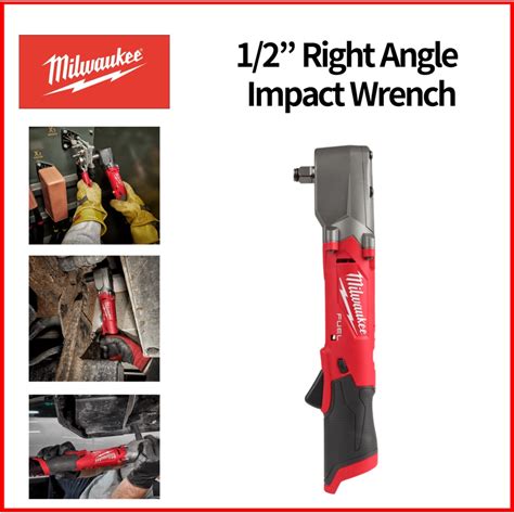 Milwaukee M12FRAIWF12 12v 1 2 直角衝擊扳手 僅機身 蝦皮購物