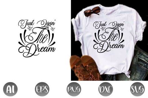 Just Livin The Dream Svg Design Graphic By Svgbooth · Creative Fabrica