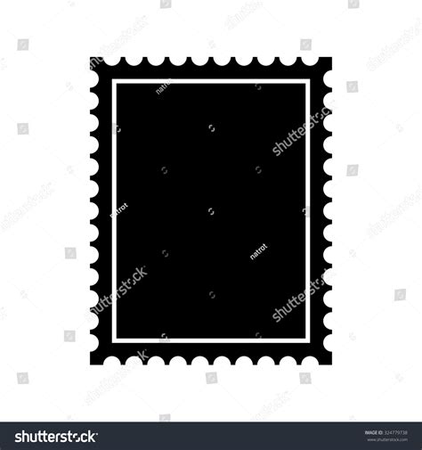 Postage Stamp Icon - Vector - 324779738 : Shutterstock