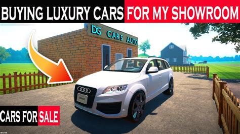 Buying And Selling Luxury Cars In Cars For Sales Simulatorpart1😱