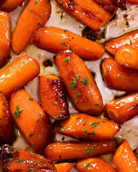 Brown Sugar Glazed Carrots Recipetin Eats