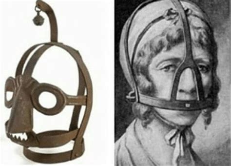 The Belgium Iron Scolds Bridle Mask From The 1550s Was Used To