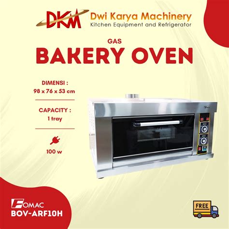 Jual Gas Deck Oven Otomatis Fomac Deck Tray Bov Arf H Shopee