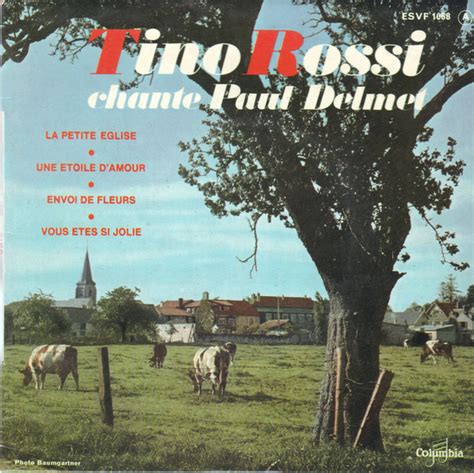 Tino Rossi Chante Paul Delmet 1966 Vinyl Discogs